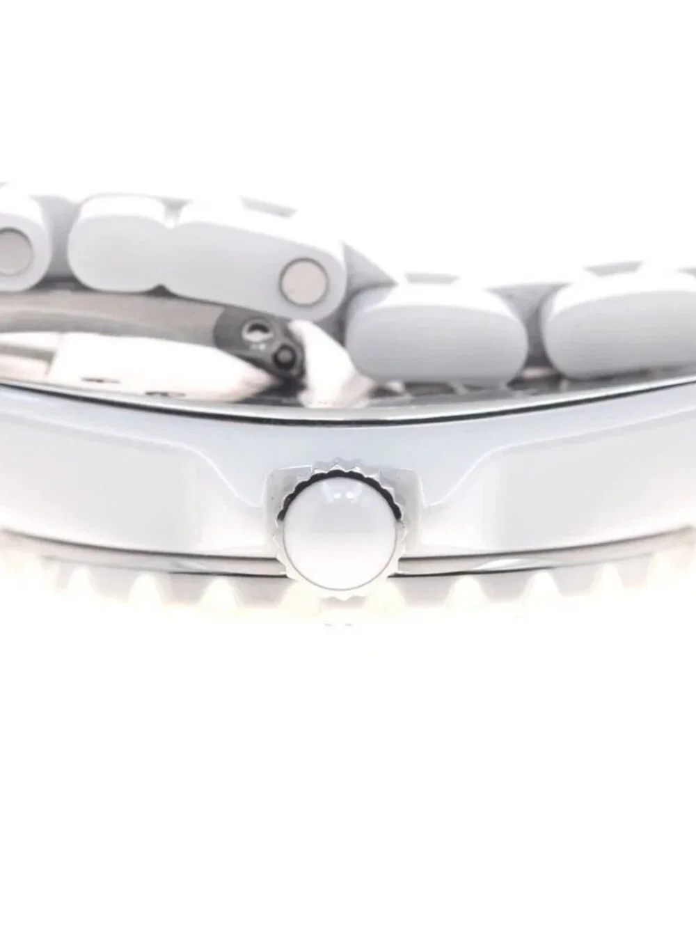 CHANEL J12 H1628 White ceramic 12P diamond white Dial Quartz Ladies Watch_960598